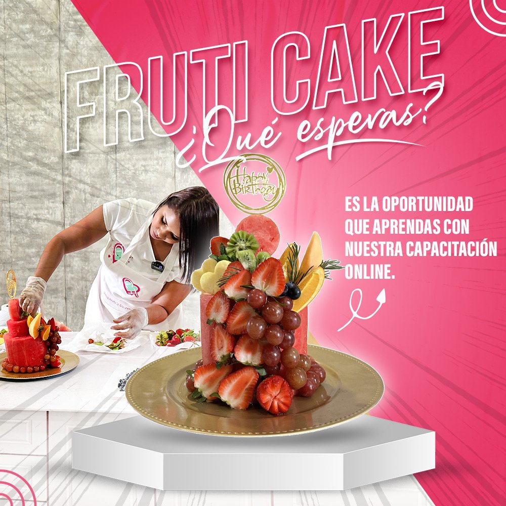 Curso Online FrutiCake Watermelon